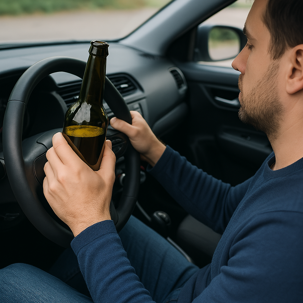 Alkohol am Steuer — Straftat im Straßenverkehr
